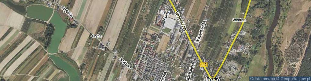Zdjęcie satelitarne Polna ul.