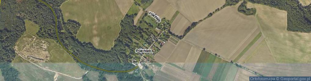 Zdjęcie satelitarne Półchleb ul.