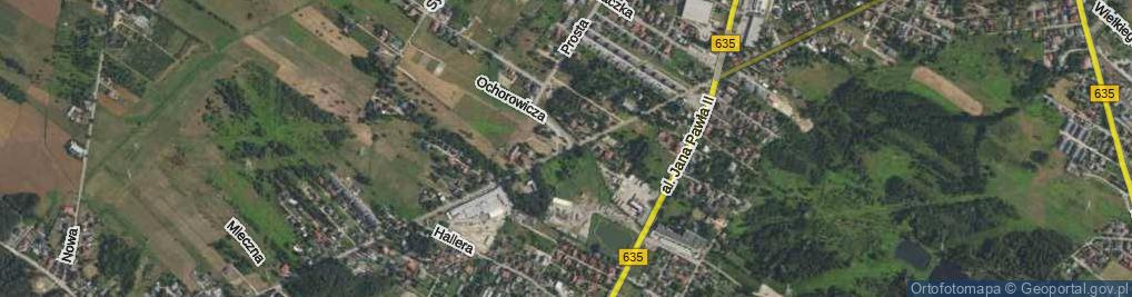 Zdjęcie satelitarne Polna ul.