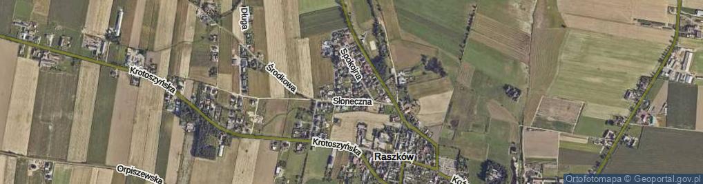 Zdjęcie satelitarne Pogodna ul.