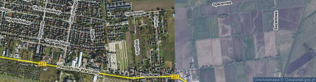 Zdjęcie satelitarne Polna ul.