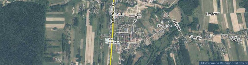 Zdjęcie satelitarne Pocztowa ul.