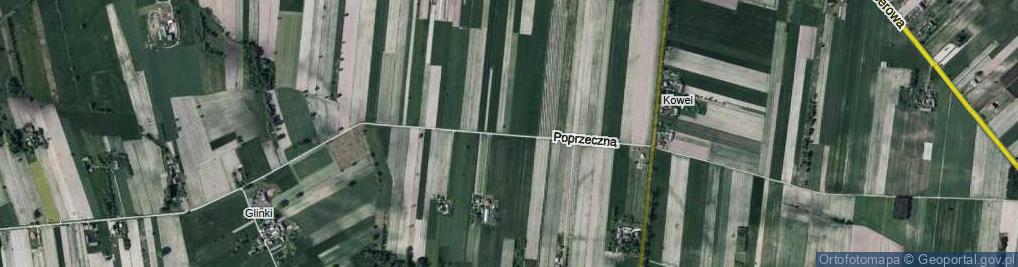 Zdjęcie satelitarne Poprzeczna ul.