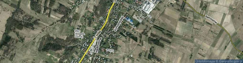 Zdjęcie satelitarne Polna ul.