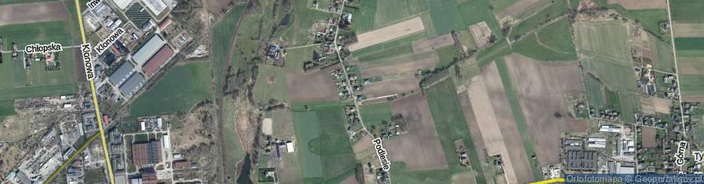 Zdjęcie satelitarne Podlesie ul.