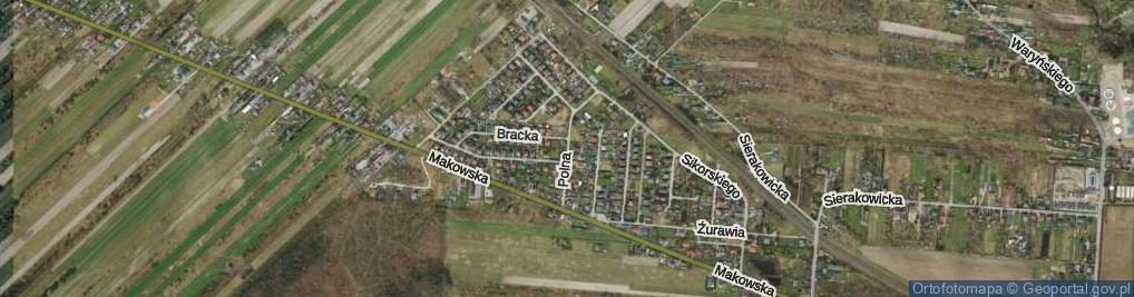 Zdjęcie satelitarne Polna ul.