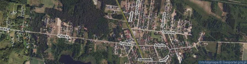 Zdjęcie satelitarne Pogodna ul.