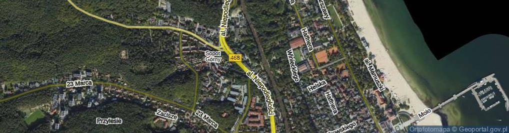 Zdjęcie satelitarne Pokorniewskiego Tomasza ul.