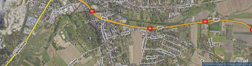 Zdjęcie satelitarne Polna ul.