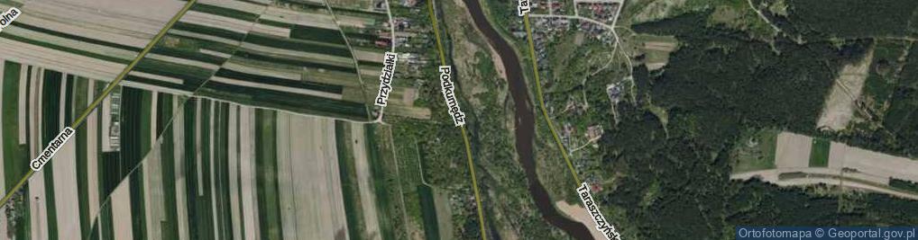 Zdjęcie satelitarne Podkurnędz ul.