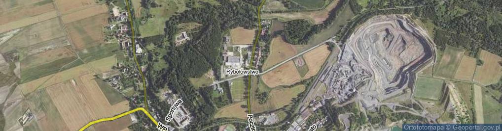 Zdjęcie satelitarne Pocztowa ul.