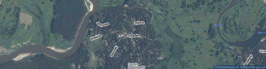 Zdjęcie satelitarne Powsinoga ul.