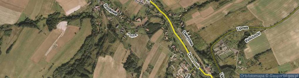 Zdjęcie satelitarne Polna ul.