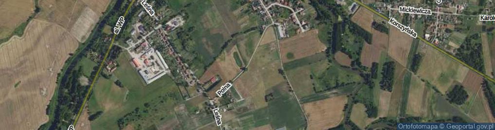 Zdjęcie satelitarne Polna ul.