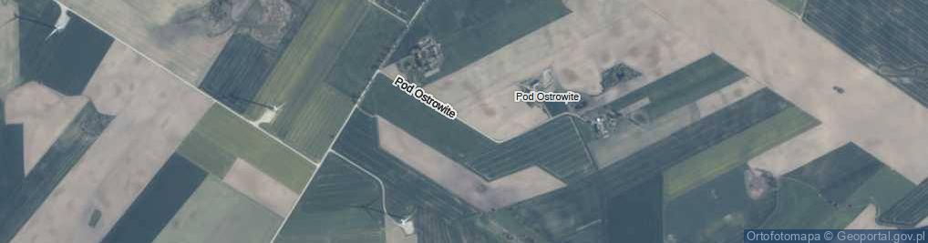 Zdjęcie satelitarne Pod Ostrowite ul.