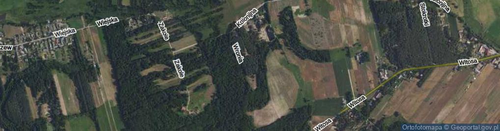 Zdjęcie satelitarne Pólko ul.