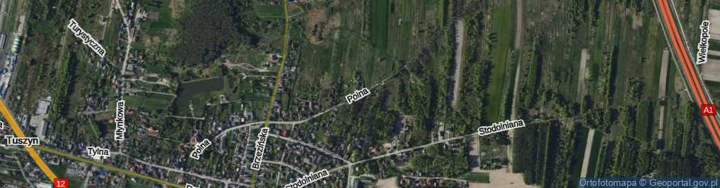 Zdjęcie satelitarne Polna ul.