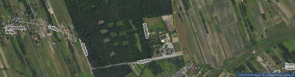 Zdjęcie satelitarne Podleśna ul.