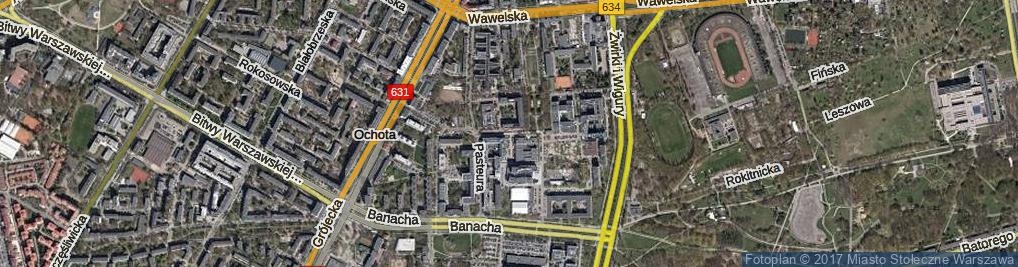 Zdjęcie satelitarne Pogorzelskiego Witolda, prof. ul.