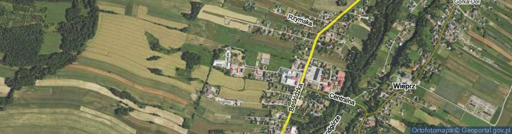 Zdjęcie satelitarne Pogodna ul.