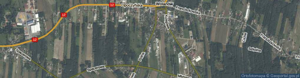 Zdjęcie satelitarne Polna ul.