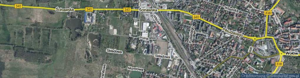 Zdjęcie satelitarne Polna ul.