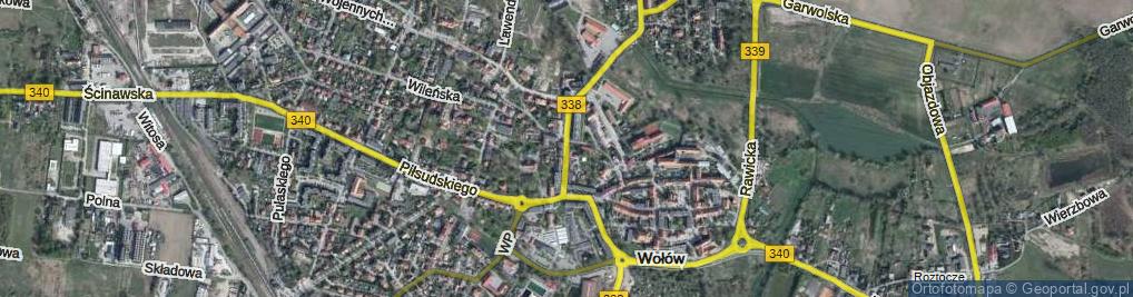 Zdjęcie satelitarne Poznańska ul.