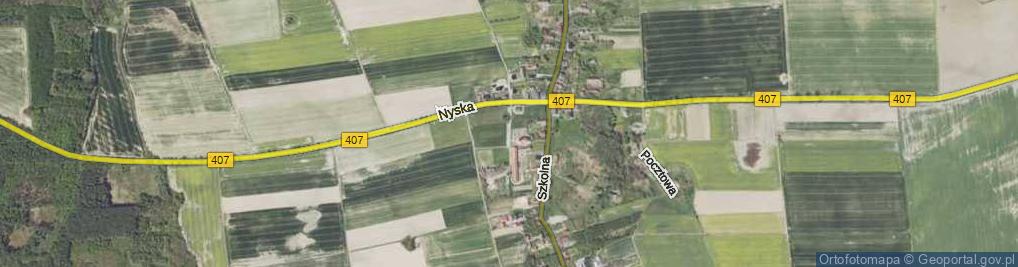Zdjęcie satelitarne Polna ul.