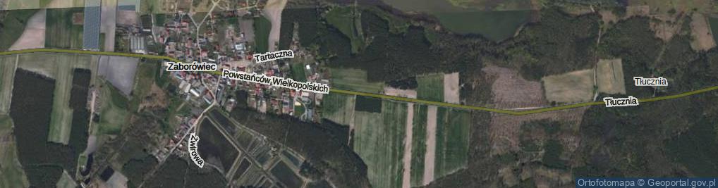 Zdjęcie satelitarne Powstańców Wielkopolskich ul.