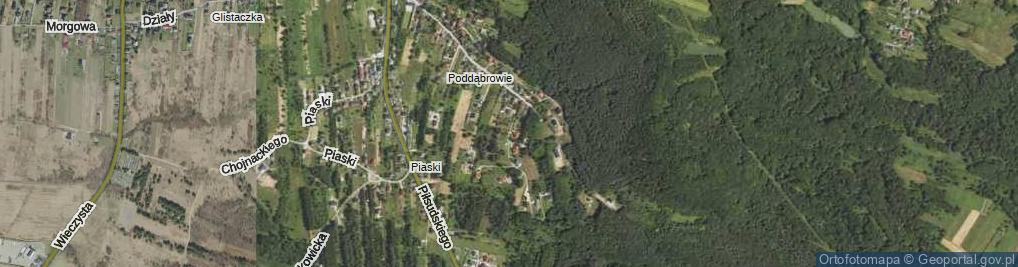 Zdjęcie satelitarne Podgrodzisko ul.