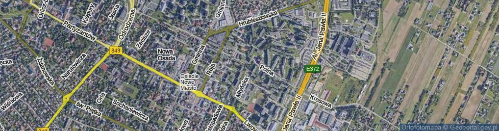 Zdjęcie satelitarne Polna ul.