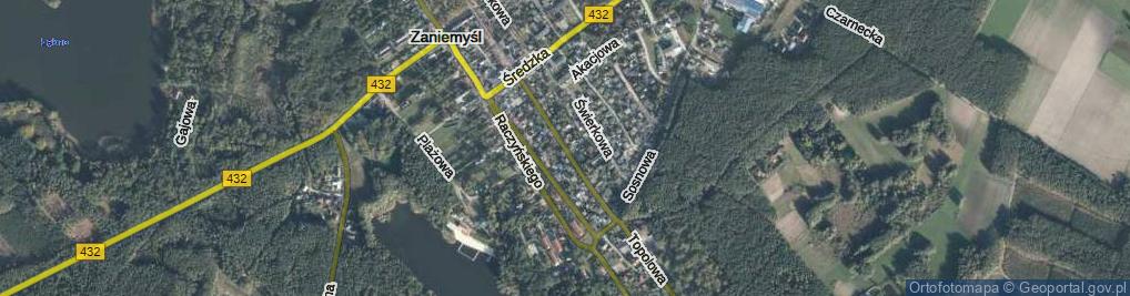 Zdjęcie satelitarne Powstańców Wielkopolskich ul.