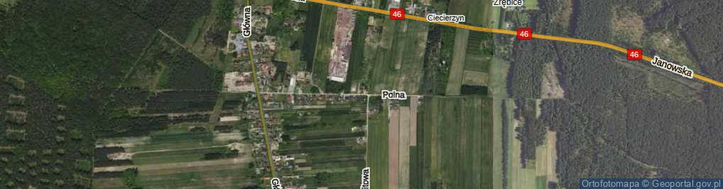 Zdjęcie satelitarne Polna ul.