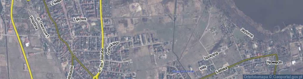 Zdjęcie satelitarne Pogodna ul.