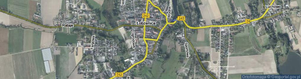 Zdjęcie satelitarne Powstańców ul.