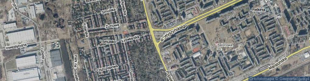 Zdjęcie satelitarne Popiełuszki Jerzego, bł. ks. ul.