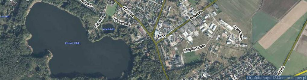 Zdjęcie satelitarne Poznańska ul.