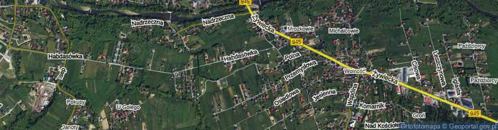 Zdjęcie satelitarne Polna ul.