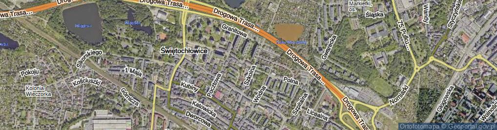 Zdjęcie satelitarne Polna ul.