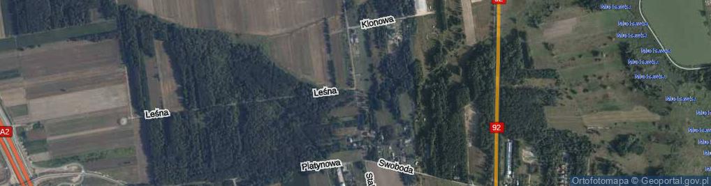 Zdjęcie satelitarne Polna ul.