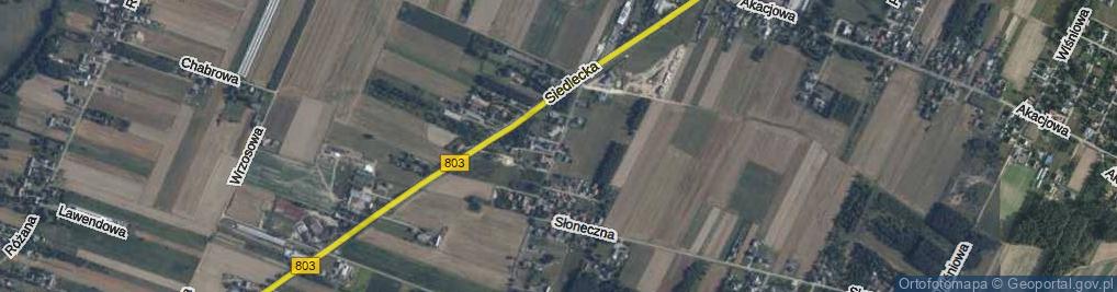 Zdjęcie satelitarne Południowa ul.