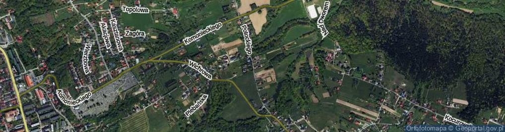 Zdjęcie satelitarne Potockiego Feliksa Kazimierza ul.