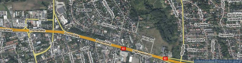 Zdjęcie satelitarne Przemysława ul.