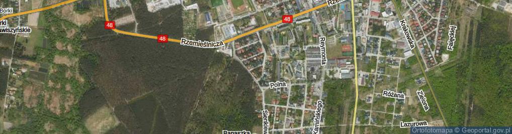 Zdjęcie satelitarne Prusa Bolesława ul.