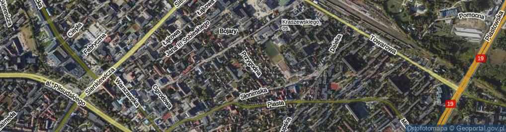 Zdjęcie satelitarne Przygodna ul.