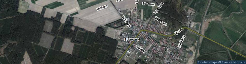 Zdjęcie satelitarne Przyszłości ul.