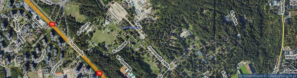 Zdjęcie satelitarne Promenada Ziętka Jerzego, gen. ul.