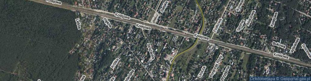 Zdjęcie satelitarne Przechodnia ul.