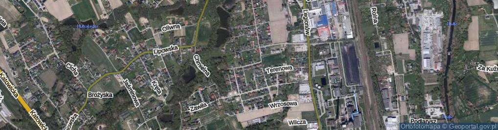 Zdjęcie satelitarne Przebiśniegów ul.