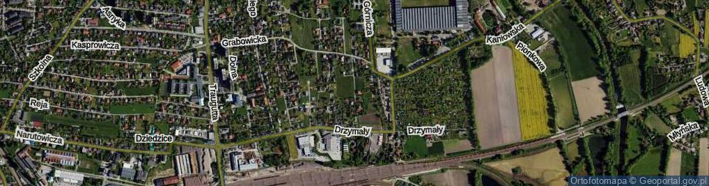 Zdjęcie satelitarne Przejściowa ul.